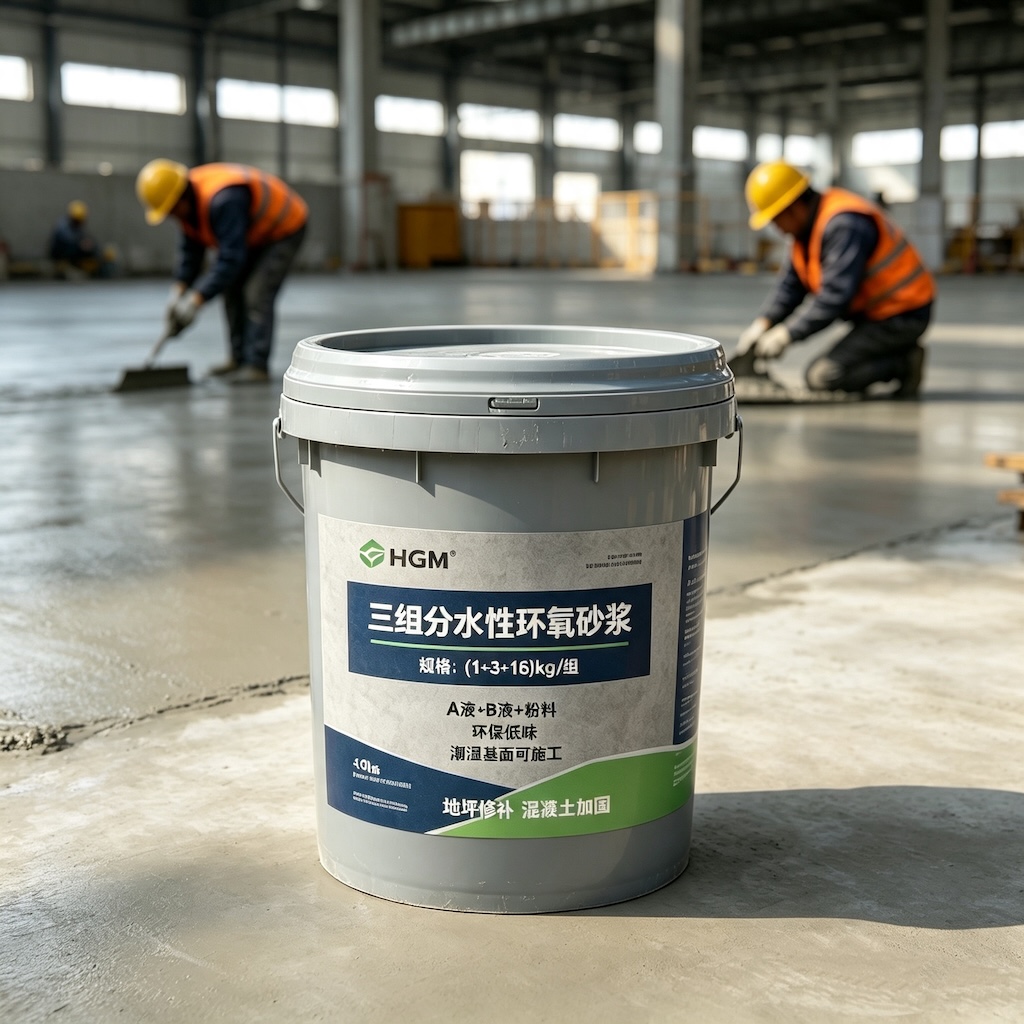 广州三组份水性环氧砂浆